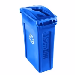 Rubbermaid 1788372 trash can accessory Blue Lid
