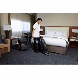 Rubbermaid 1902465 janitor cart Black, Grey