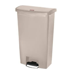 Rubbermaid 1883460 trash can 68 L Rectangular Resin Beige