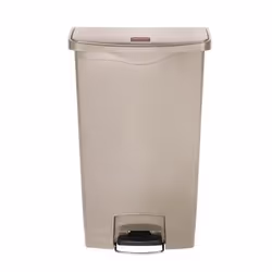 Rubbermaid 1883460 trash can 68 L Rectangular Resin Beige