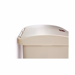 Rubbermaid 1883460 trash can 68 L Rectangular Resin Beige