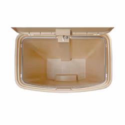 Rubbermaid 1883460 trash can 68 L Rectangular Resin Beige - Additional view 6