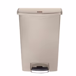 Rubbermaid 1883552 trash can 90 L Rectangular Resin Beige