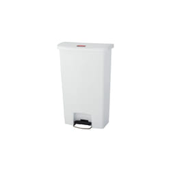 Rubbermaid 1883559 trash can 68 L Rectangular Plastic, Resin White