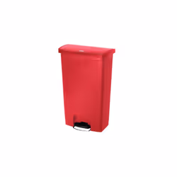 Rubbermaid 1883568, 68 L, Rectangular, Plastic, Resin, Red, Pedal, Plastic