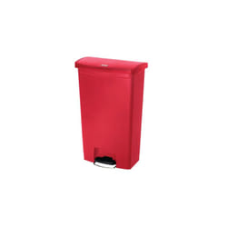 Rubbermaid 1883568 trash can 68 L Rectangular Plastic, Resin Red