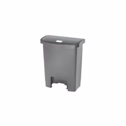 Rubbermaid 1883600, 30 L, Rectangular, Plastic, Resin, Grey, Pedal, Plastic