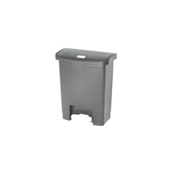 Rubbermaid 1883600 trash can 30 L Rectangular Plastic, Resin Grey