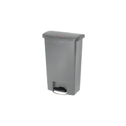 Rubbermaid 1883602 trash can 49 L Rectangular Plastic, Resin Grey