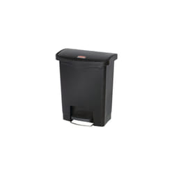 Rubbermaid 1883609 trash can 30 L Rectangular Plastic, Resin Black