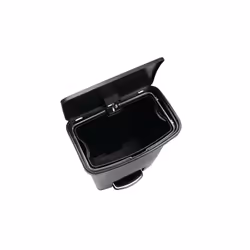 Rubbermaid 1883609 trash can 30 L Rectangular Plastic, Resin Black