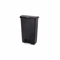 Rubbermaid 1883613, 68 L, Rectangular, Plastic, Resin, Black, Pedal, Plastic