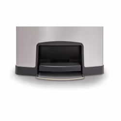 Rubbermaid 1901992 trash can 49 L Rectangular Metal, Plastic Black, Grey