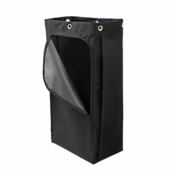 Rubbermaid 1966888 janitor cart Black