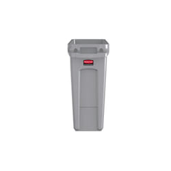 Rubbermaid 1971258 waste container Rectangular Resin Grey