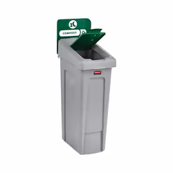 Rubbermaid 2007884 trash can accessory Green Lid