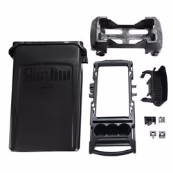 Rubbermaid Slim Jim Black