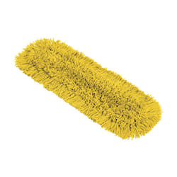 Rubbermaid Commercial Products - 2018810 Maximizer Dust Mop Pad and EZ Access Scraper  24in  Replacement Pad Yellow