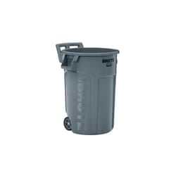 Rubbermaid 2131929 trash can 166.5 L Round Resin Grey