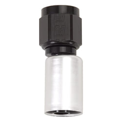 Russell 610523 Proclassic Black/Silver -10 AN Straight Crimp Hose End