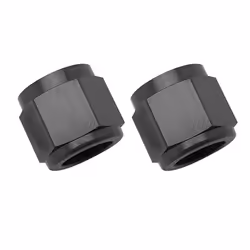 Russell 660575 Black -6 AN Tube Nut