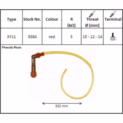 NGK Ignition Wire Set LY11 102° Bent