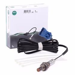 Lambda sensor; NGK; Heated 4; for PEUGEOT, CITROËN, FIAT; 1628KP, 1628NY, 1628QY, 1628TH, 9636968380