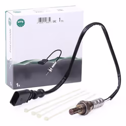 Lambda sensor; NGK; Heated 4; for VOLKSWAGEN, AUDI, SKODA, SEAT, VW; 06A906262BS, 06A906262CS, 06A906262BS, 06A906262CS, 06A9 ...