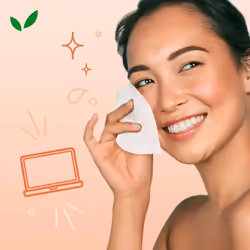 Simple Kind to Skin  Instant Glow  Facial Cleansing Wipes  Face Wipes  Makeup Removal Wipes  Removes Waterproof Mascara  25 Wipes Count