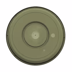 Bloem Terra Pot Round Drain Saucer  Living Green  Tray for Planters 1520  Matte Finish  Durable Resin  Ribbed Bottom  for