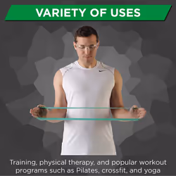 THERABAND Resistance Band Loop Set  Pack of 4  12 Inch Band Loop Kit for Legs & Butt Workouts  Beginner to Advanced Levels for Exercise  Rehab  Physic