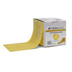 THERABAND Resistance Bands  50 Yard Roll Professional Latex Elastic Band For Upper & Lower Body & Core Exercise  Physical Therapy  Pilates  At-Home Wo