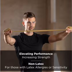 THERABAND Resistance Band 25 Yard Roll  Gold Max Strength Elite Non-Latex Professional Elastic Bands For Upper & Lower Body Exercise  Physic