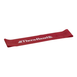THERABAND Resistance Band Loop  Professional Latex Mini Band for Lower Pilates  Crossfit  Yoga  Stretching  Physical Therapy  Strength Training Withou