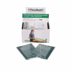 THERABAND Resistance Bands  5 Foot  15 Count Professional Latex Elastic Bands For Upper & Lower Body Exercise  Physical Thera ...