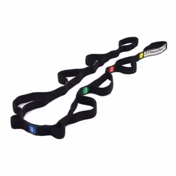 THERABAND Stretch Strap with Loops to Increase Flexibility Dynamic Stretching Tool for Athletes Including Dancers Cheerlead ...