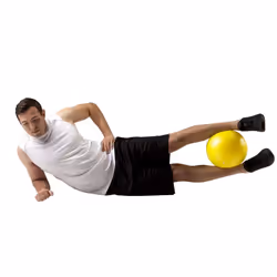 THERABAND Mini Ball  Small Exercise Ball for Yoga  Pilates  Abdominal