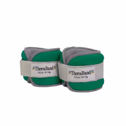 THERABAND Ankle Weights  Comfort Fit Wrist & Ankle Cuff Weight Set  Adjustable Walking Weights for Cardio  Home Workout  Ankl ...