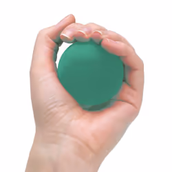 THERABAND Hand Exerciser Stress Ball for Hand Wrist Finger Forearm Grip Strengthening & Therapy Squeeze Ball to Increas ...