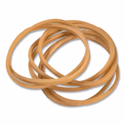 Universal UNV00112 0.04 in. Gauge Size 12 Rubber Bands - Beige (2500/Pack)