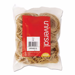 Universal UNV00416 0.04 in. Gauge Size 16 Rubber Bands - Beige (475/Pack)
