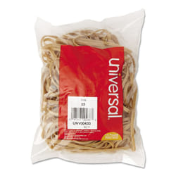 Universal 00433 Rubber Bands  Size 33  3-1/2 x 1/8  160 Bands/1/4lb Pack