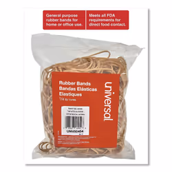 Universal 00454 Rubberbands  Assorted Sizes  One 1/4 lb. Box