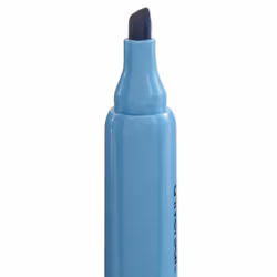 Universal 08864 Desk Highlighter  Chisel Tip  Fluorescent Blue  Dozen
