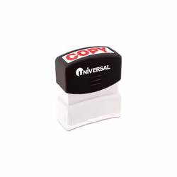 Universal Message Stamp  Copy  Pre-Inked One-Color  Red