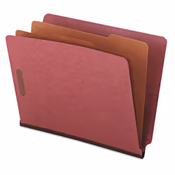 UNV10315 - Pressboard End Tab Classification Folders