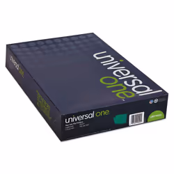 Universal 10522 File Folders  1/3 Cut One-Ply Tab  Legal  Bright Green/Light Green  100/Box