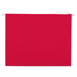 Universal Deluxe Bright Color Hanging File Folders  FOLDER HANG LTR 25