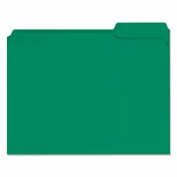 Universal Reinforced Top Tab File Folders