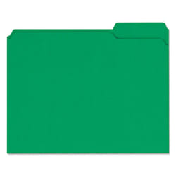 Universal Reinforced Top Tab File Folders